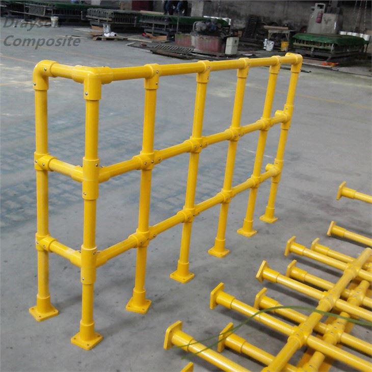 Sistemas de corrimão de fibra de vidro | Encaixes de corrimão FRP/GRP